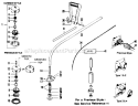 Page B Diagram and Parts List for XR-50  Weed Eater Trimmer